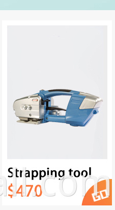 Máquina flejadora para atar paquetes de cinturones de PP / PET / máquina de flejes